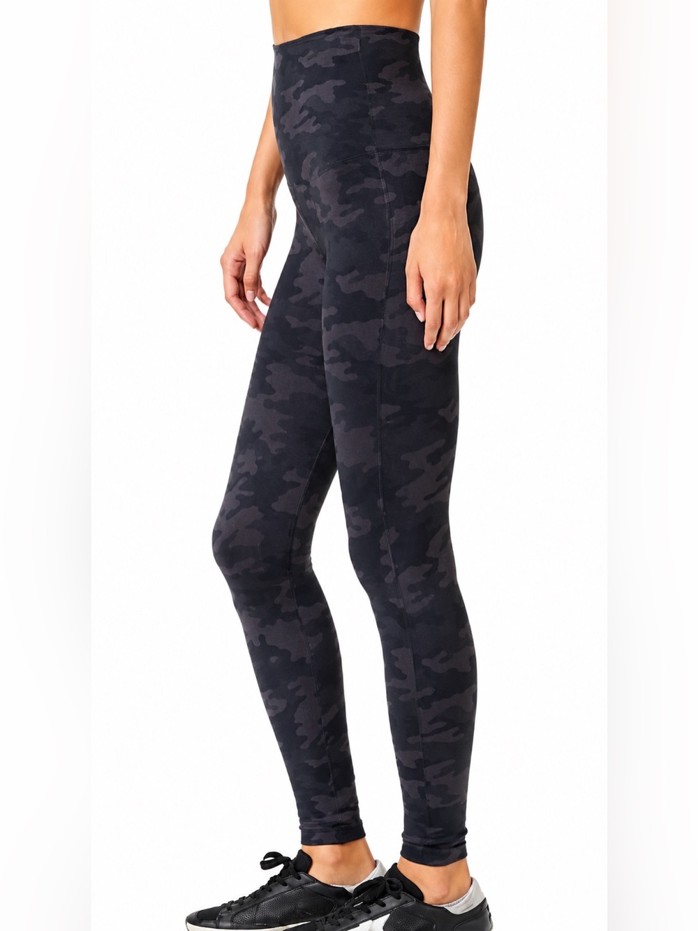 🖤 SPANX Look At Me Now L/G Camo Seamless Leggings High Waist Shaping 🖤